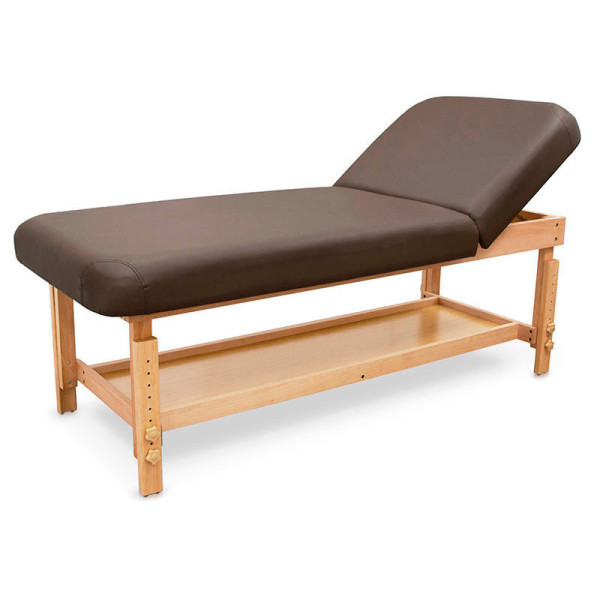 Επαγγελματικό Κρεβάτι Brown Luxury Spa PVC Μασάζ Αισθητικής Φυσικοθεραπείας